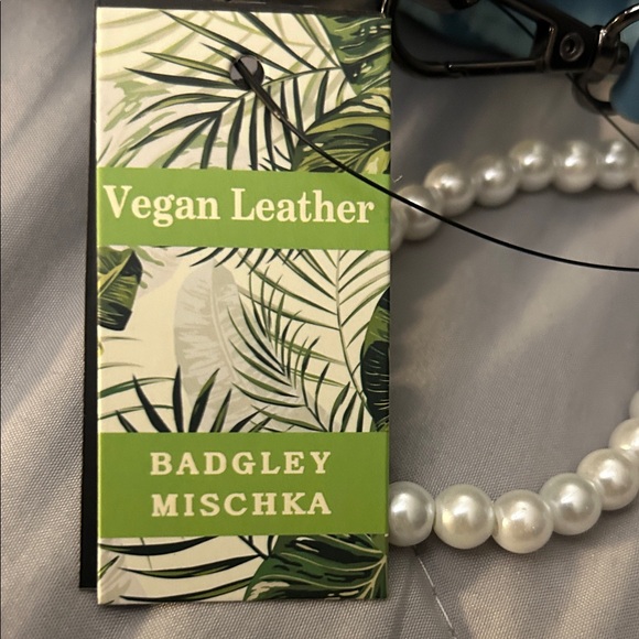 Badgley Mischka Quilted Messenger in Gorgeous Tiffany Blue NWT $149 Retail - Picture 9 of 10